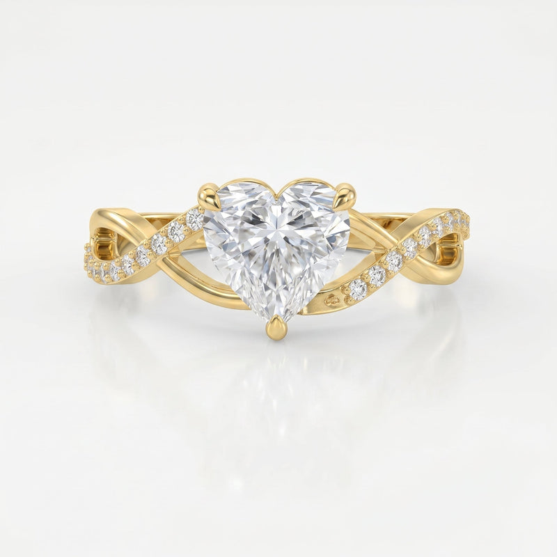 Eternal Embrace Heart Ring, view 1
