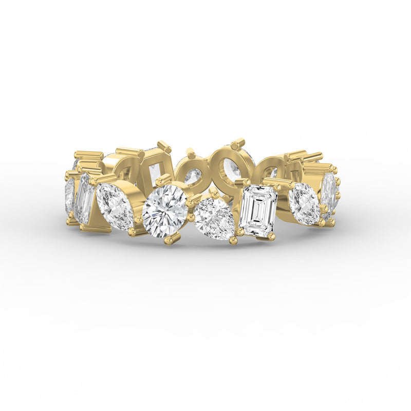 Signature Mixed Cut Diamond Ring, view 1