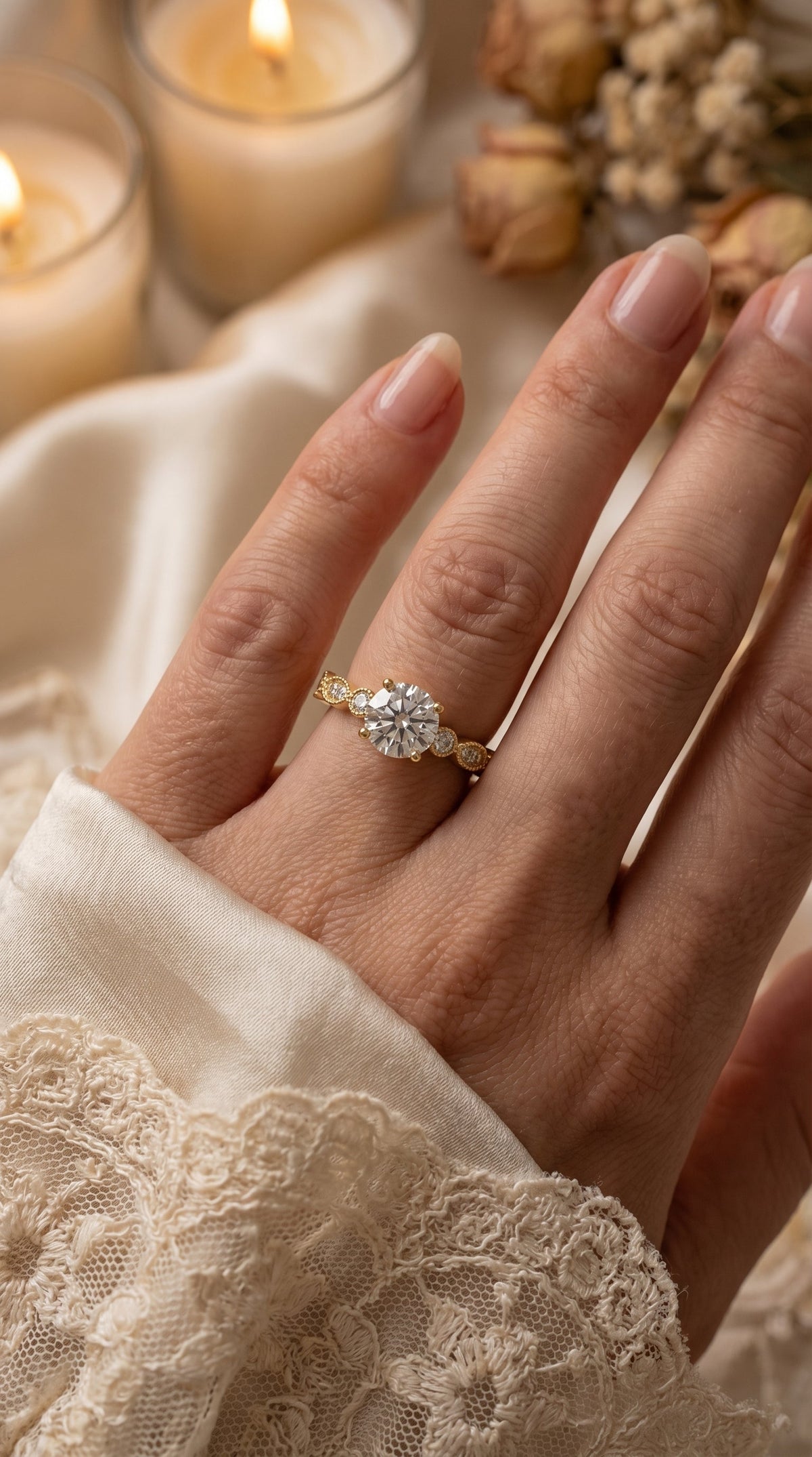 Timeless Filigree Round Ring, view 2