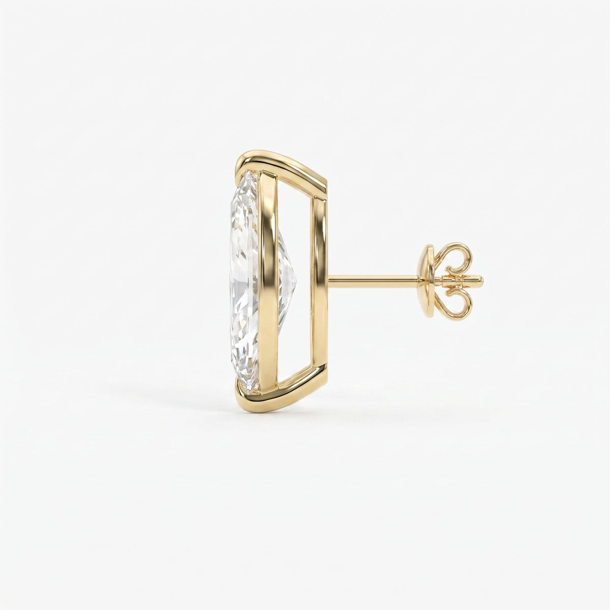 Luxury Marquise Cut Diamond Stud Earrings, view 4