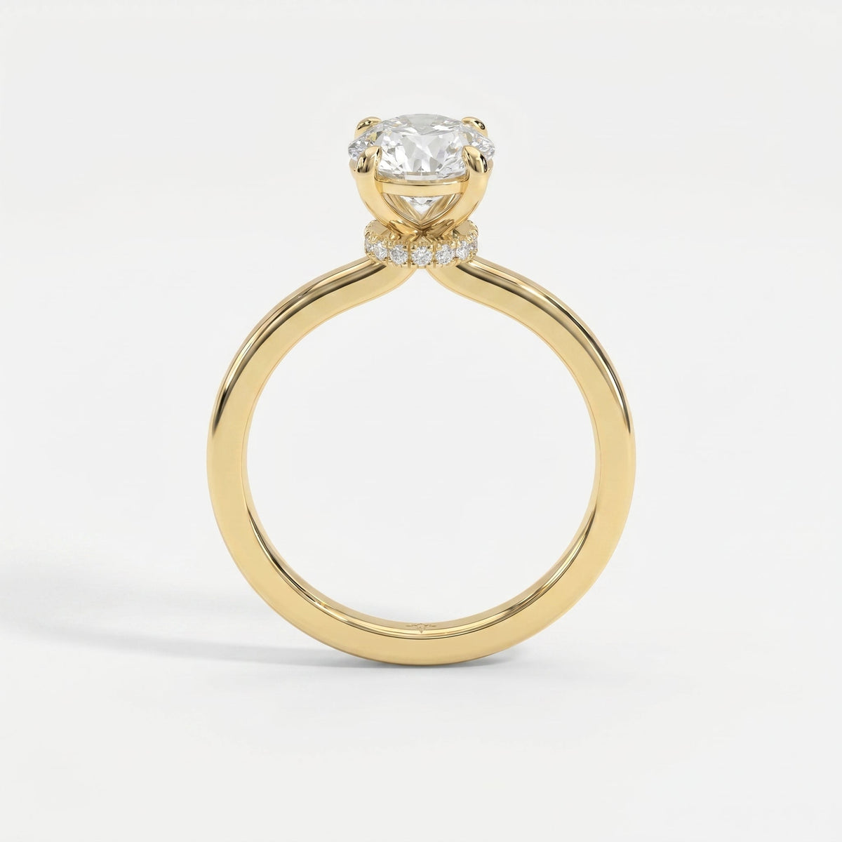 Luna Veil Round Ring, view 5