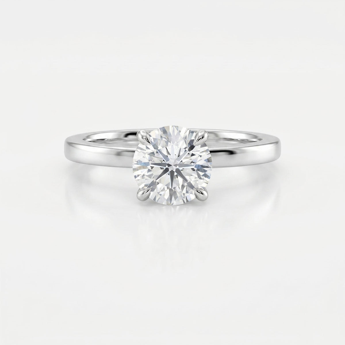Luna Veil Round Ring, view 6