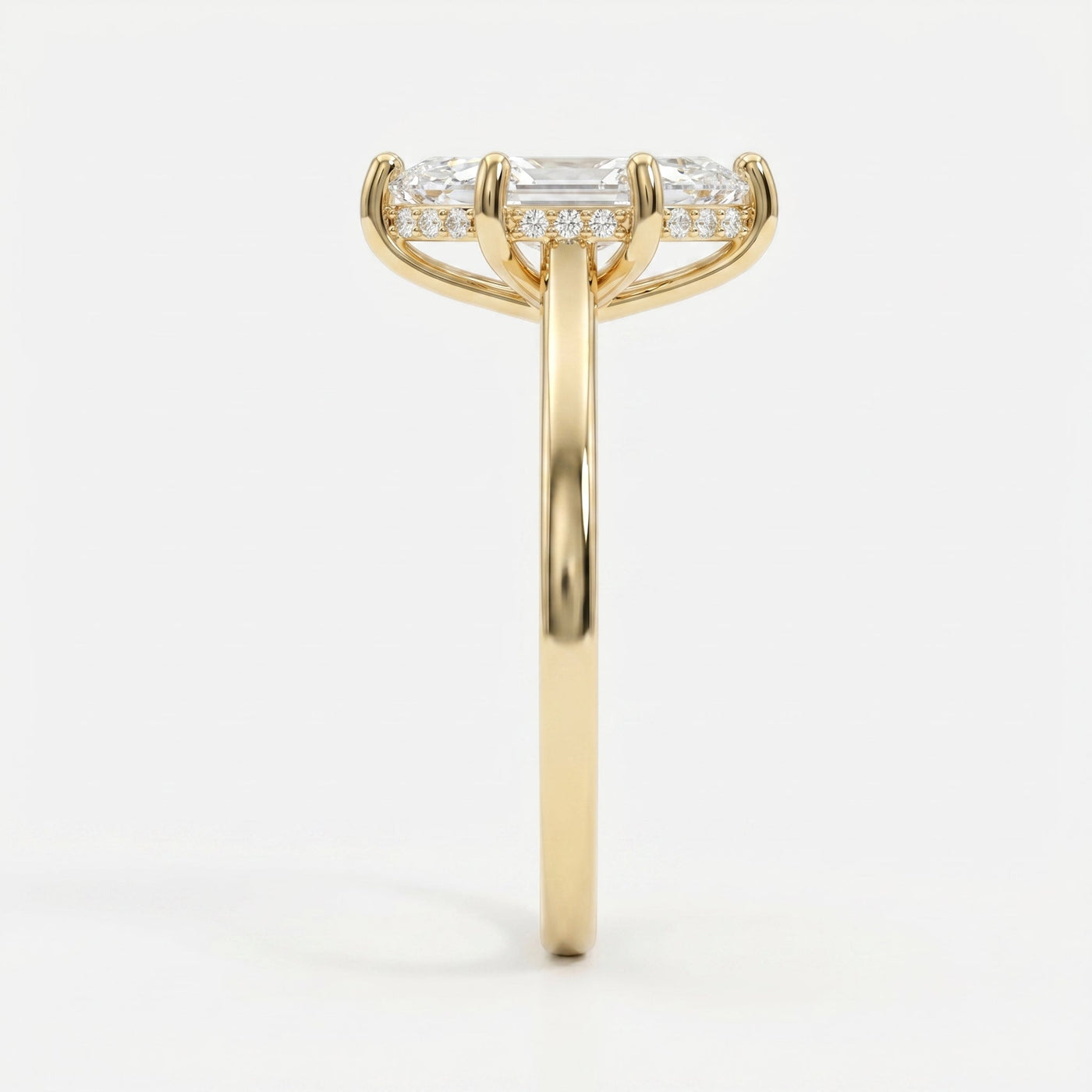 Noble Flow Marquise Ring, view 4