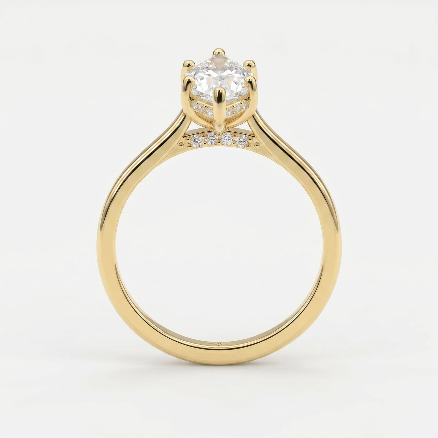 Noble Flow Marquise Ring, view 5