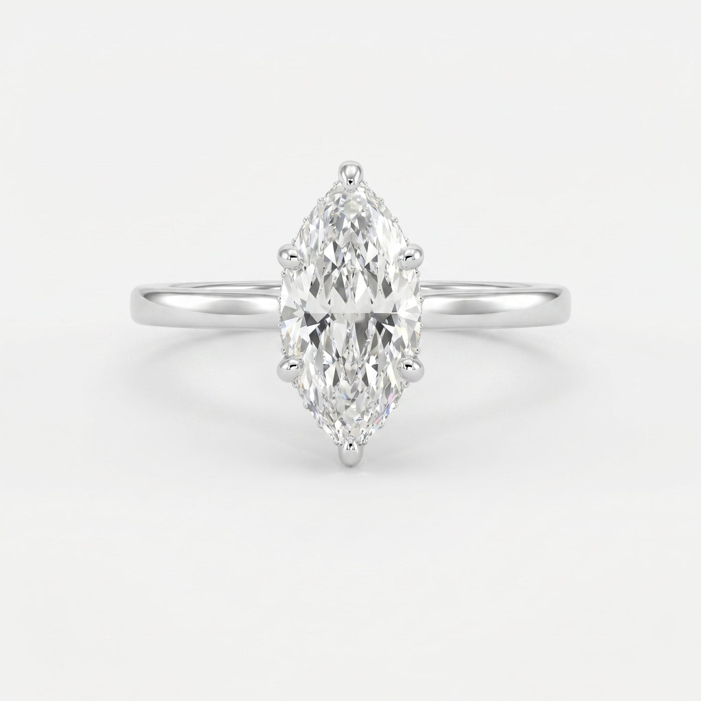 Noble Flow Marquise Ring, view 6