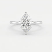Noble Flow Marquise Ring, view 6