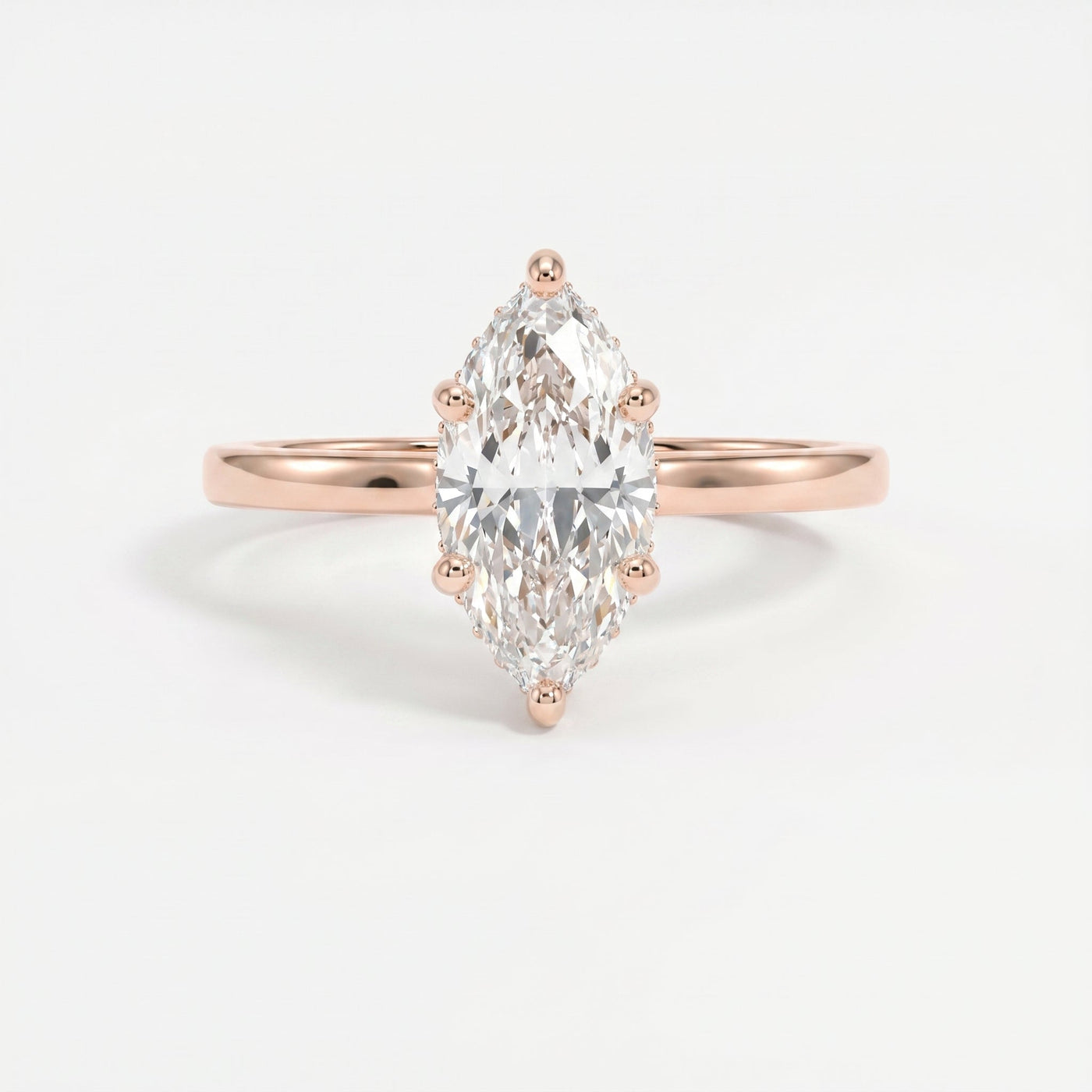 Noble Flow Marquise Ring, view 7