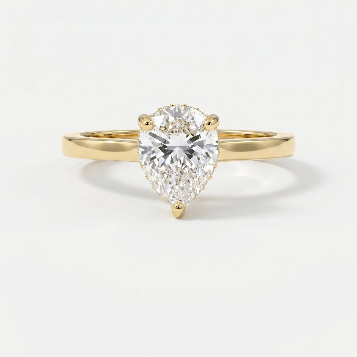 Softline Pear Ring, view 1