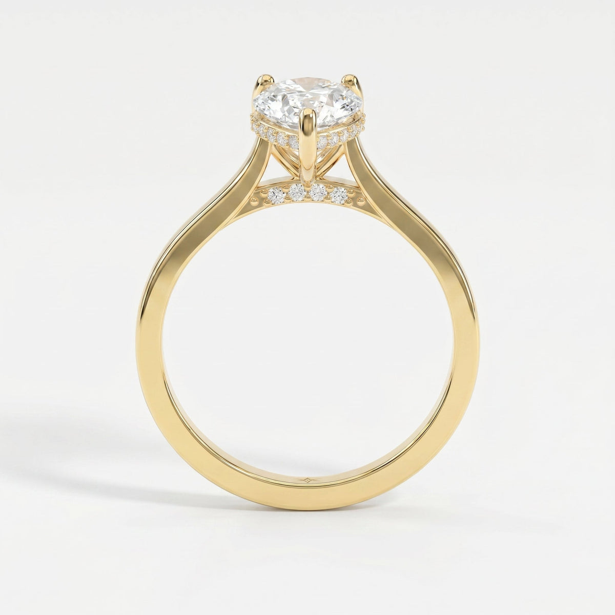 Softline Pear Ring, view 4