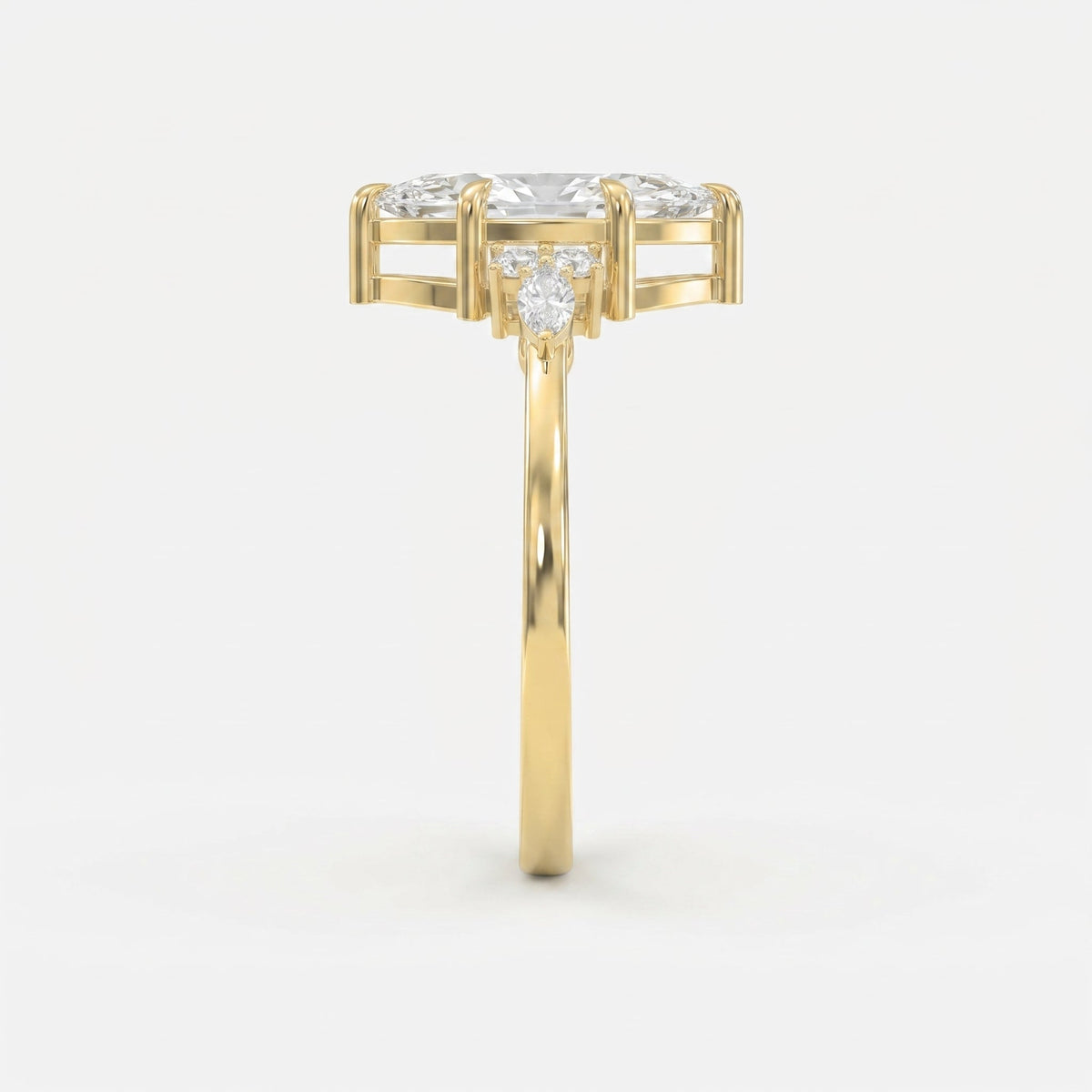 Noble Arc Marquise Ring, view 6