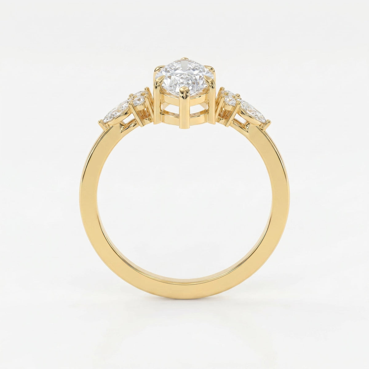 Noble Arc Marquise Ring, view 7