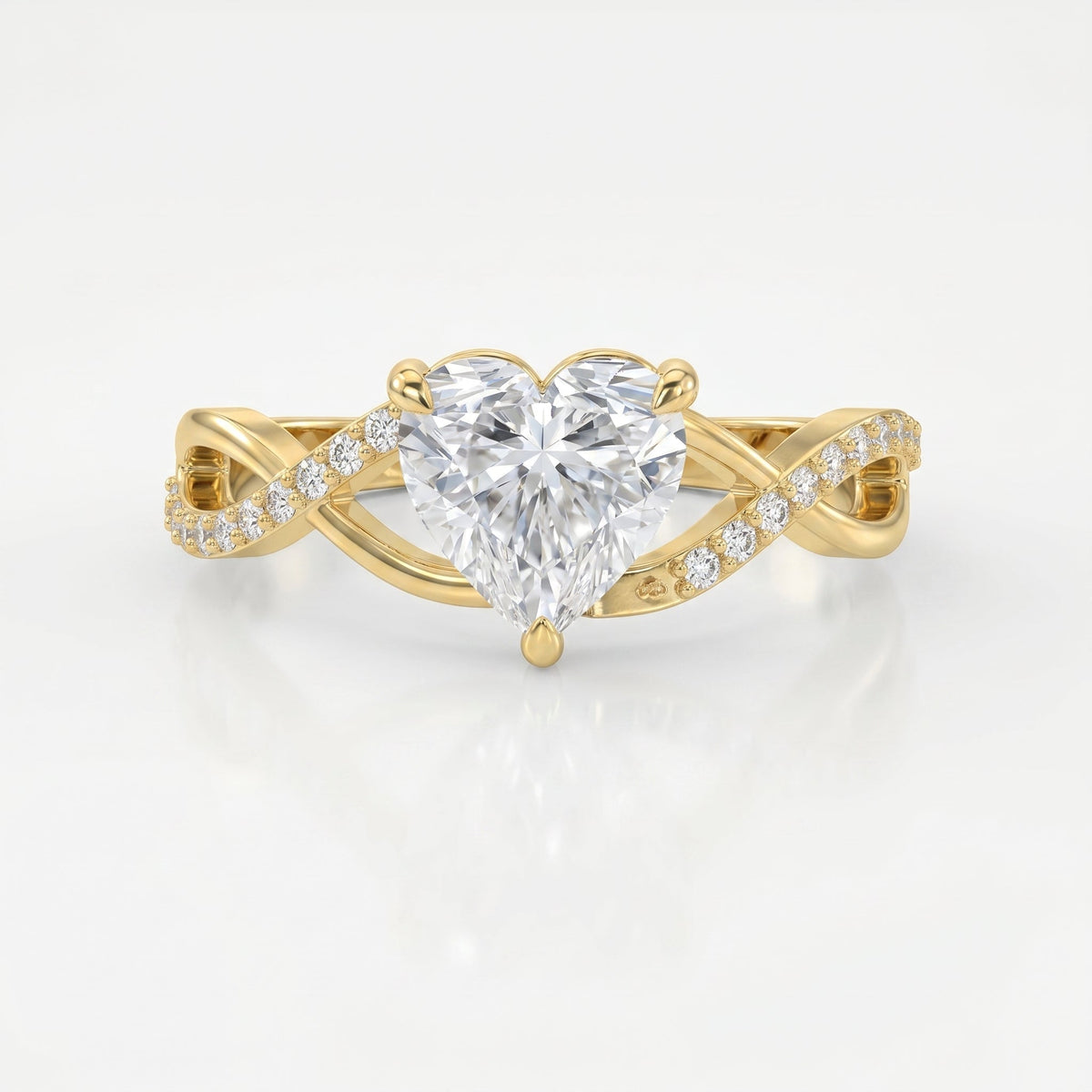 Eternal Embrace Heart Ring, view 1