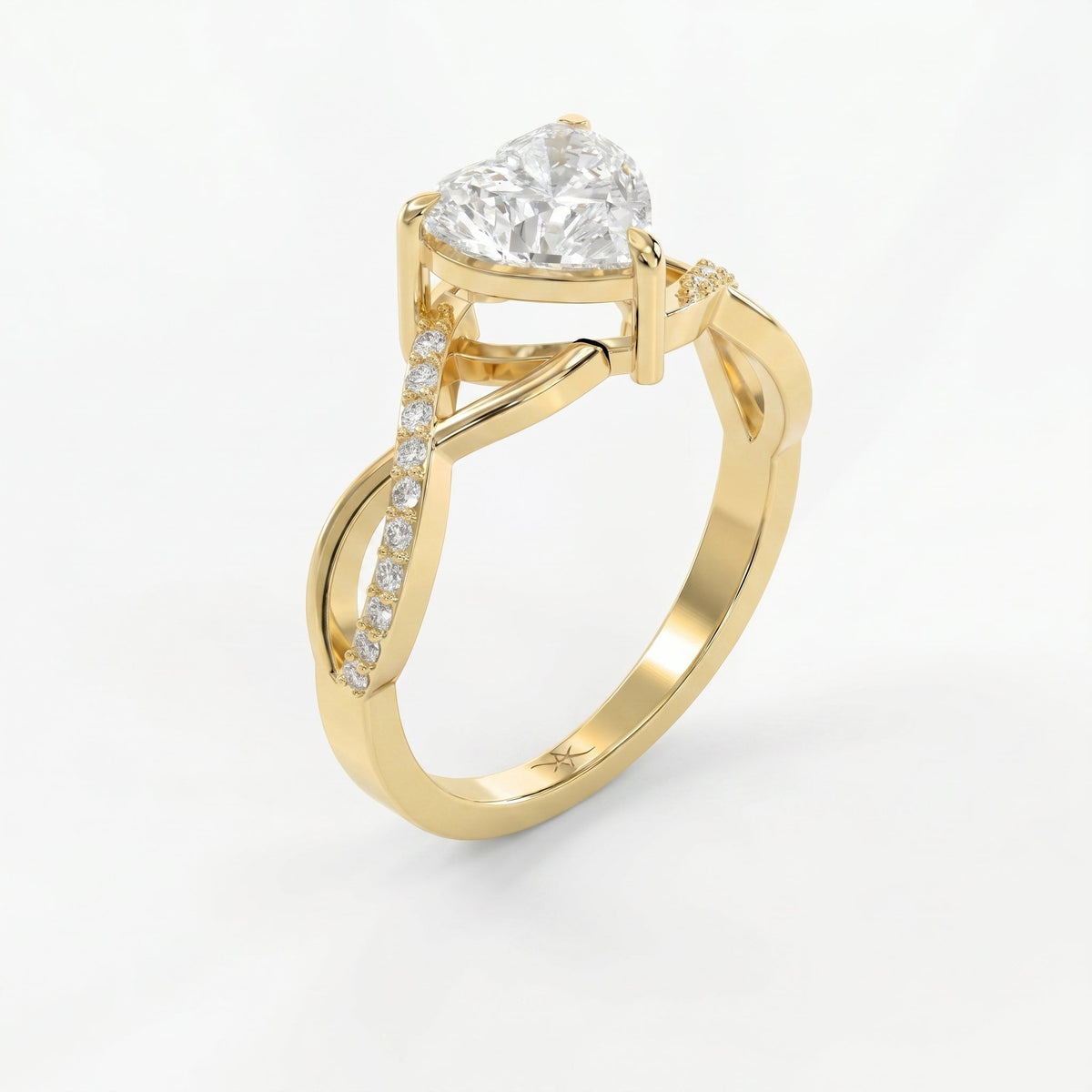 Eternal Embrace Heart Ring, view 3
