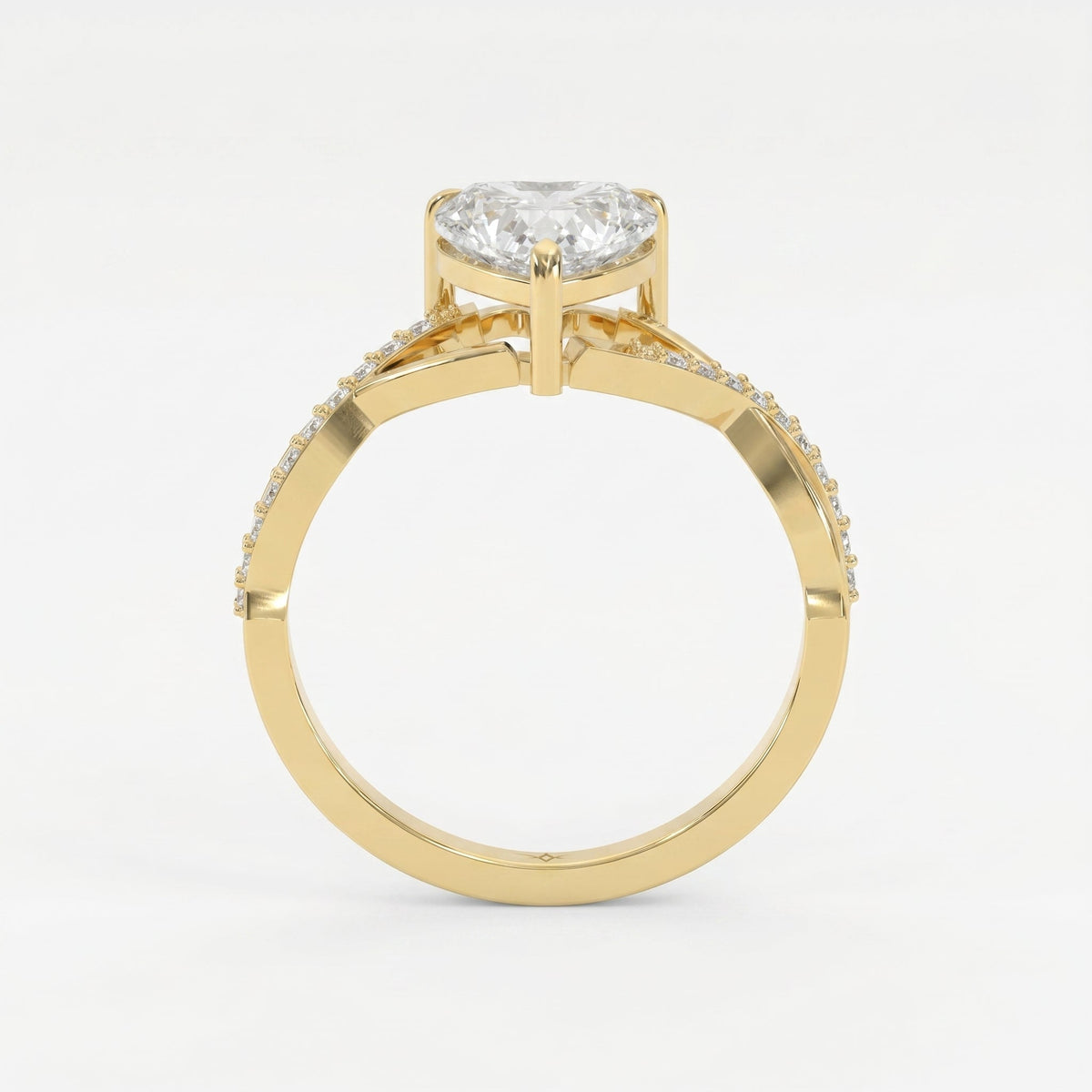 Eternal Embrace Heart Ring, view 5