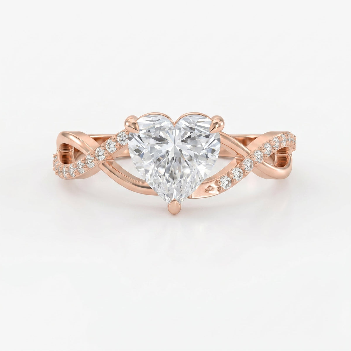 Eternal Embrace Heart Ring, view 7