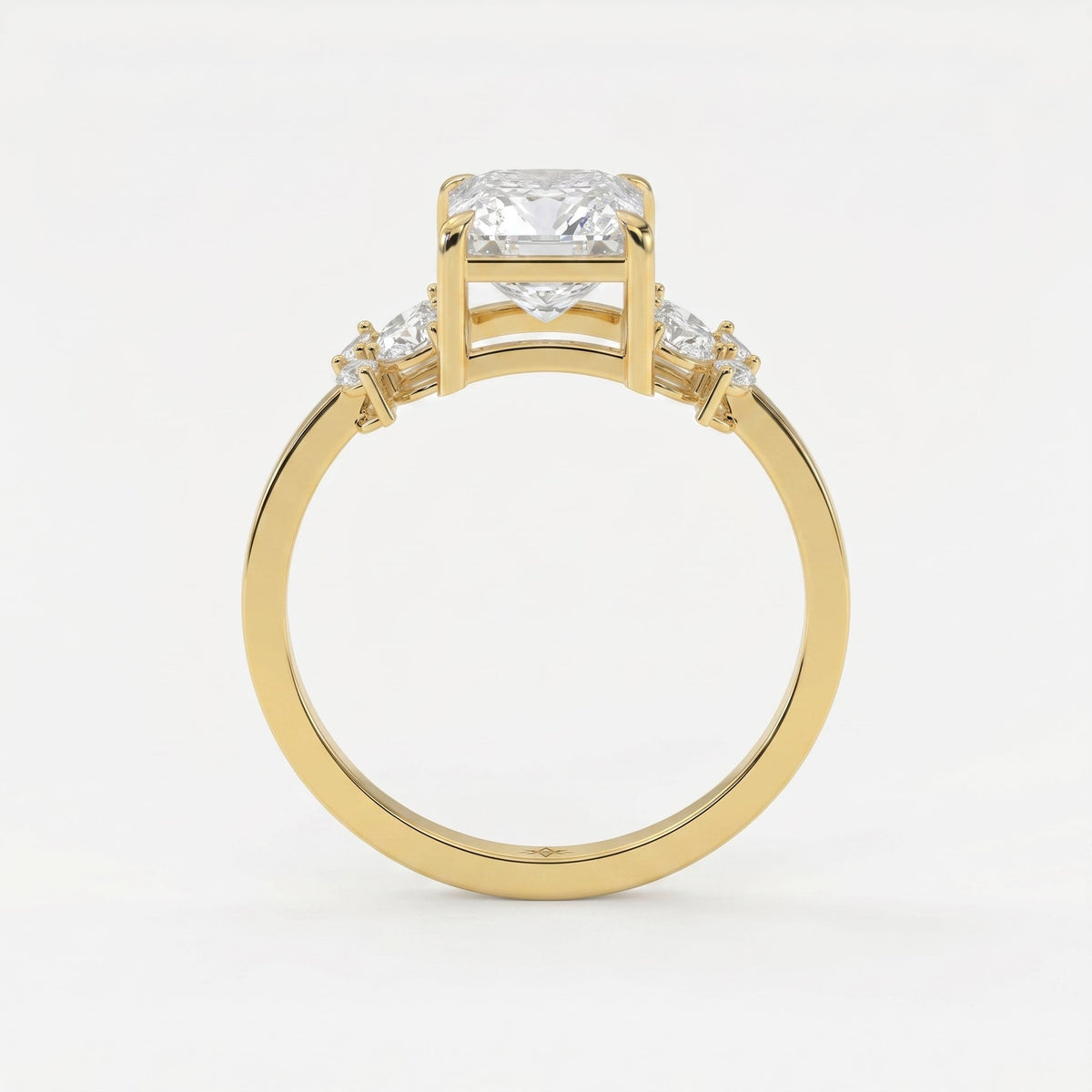 Bloom crest Princess Ring, view 7