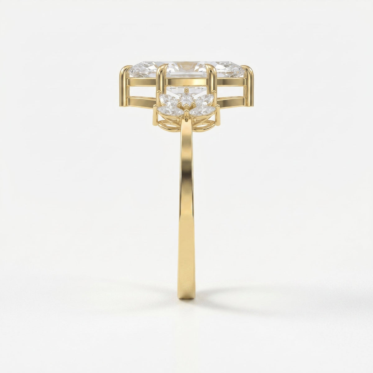 Petal Élan Marquise Ring, view 6