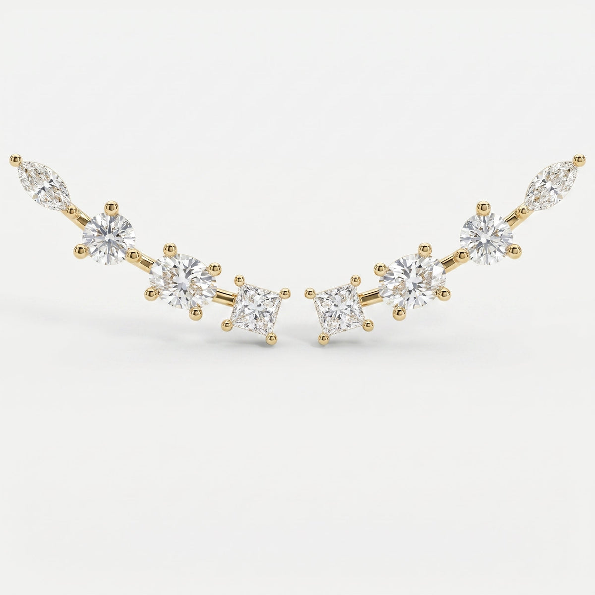 Shooting Star Climber Fashion Earring, view 1