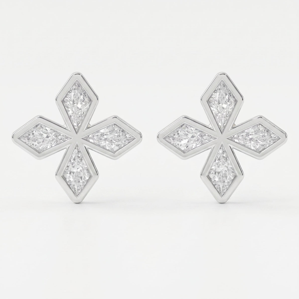 Kite Diamond Celestial Fashion Earrings, view 5