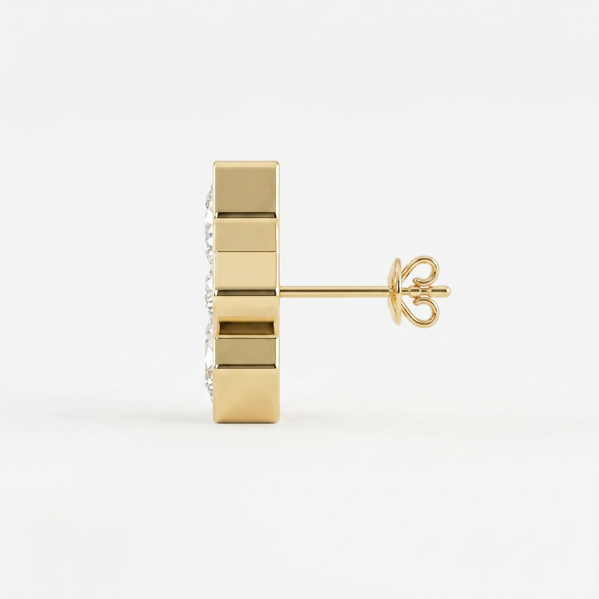 Kite Diamond Celestial Fashion Earrings, view 4