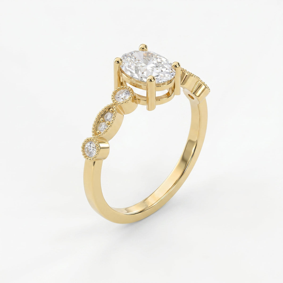 Heritage Lace Oval Ring, view 5