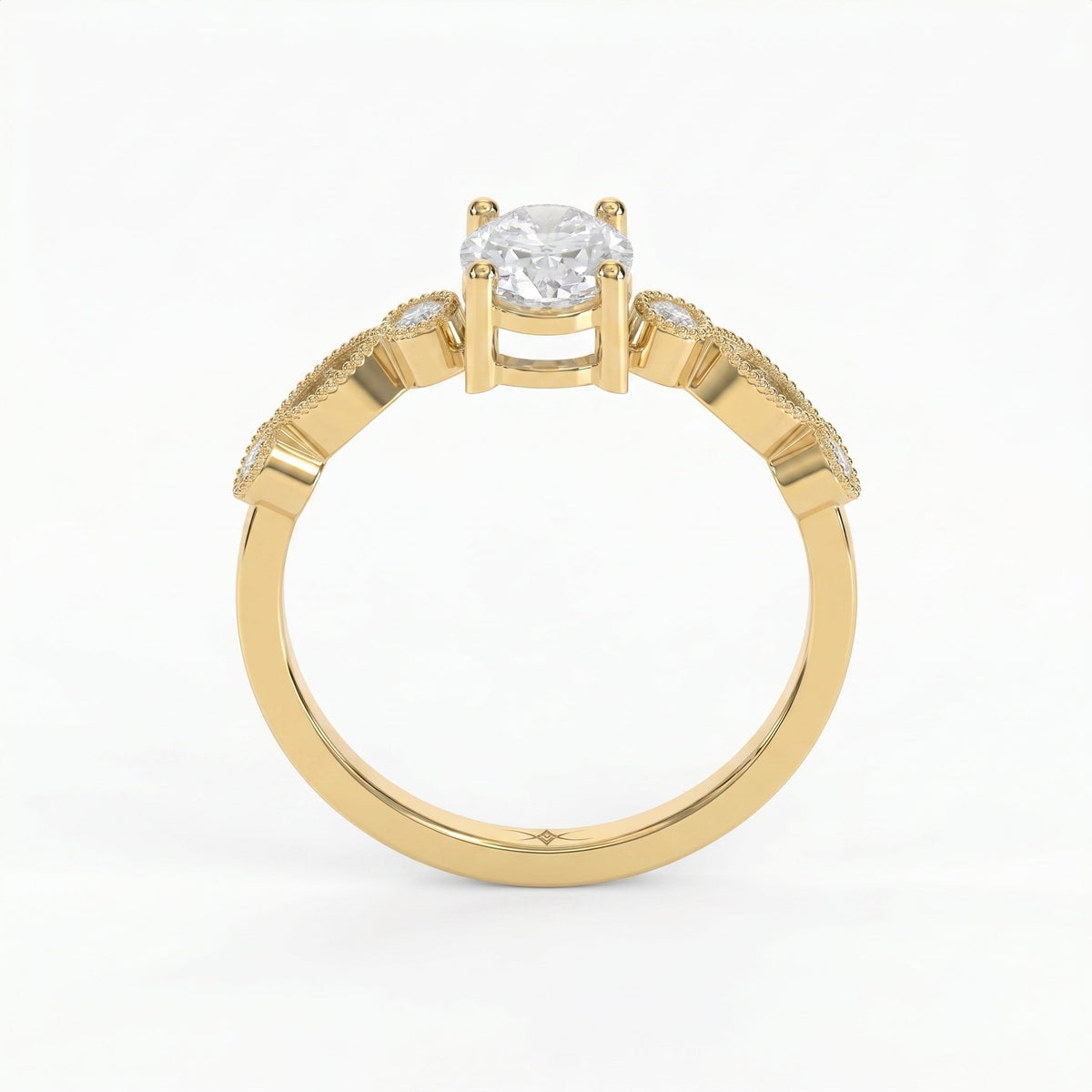 Heritage Lace Oval Ring, view 7