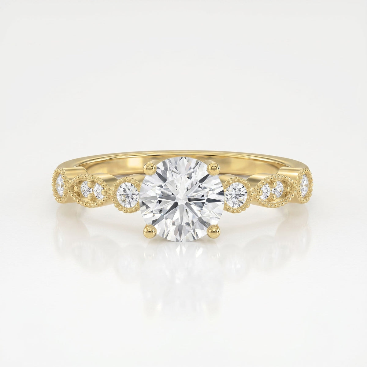 Timeless Filigree Round Ring, view 1