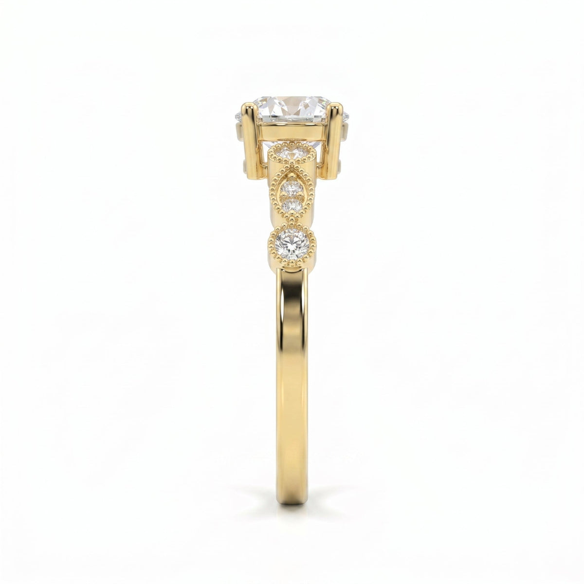Timeless Filigree Round Ring, view 4