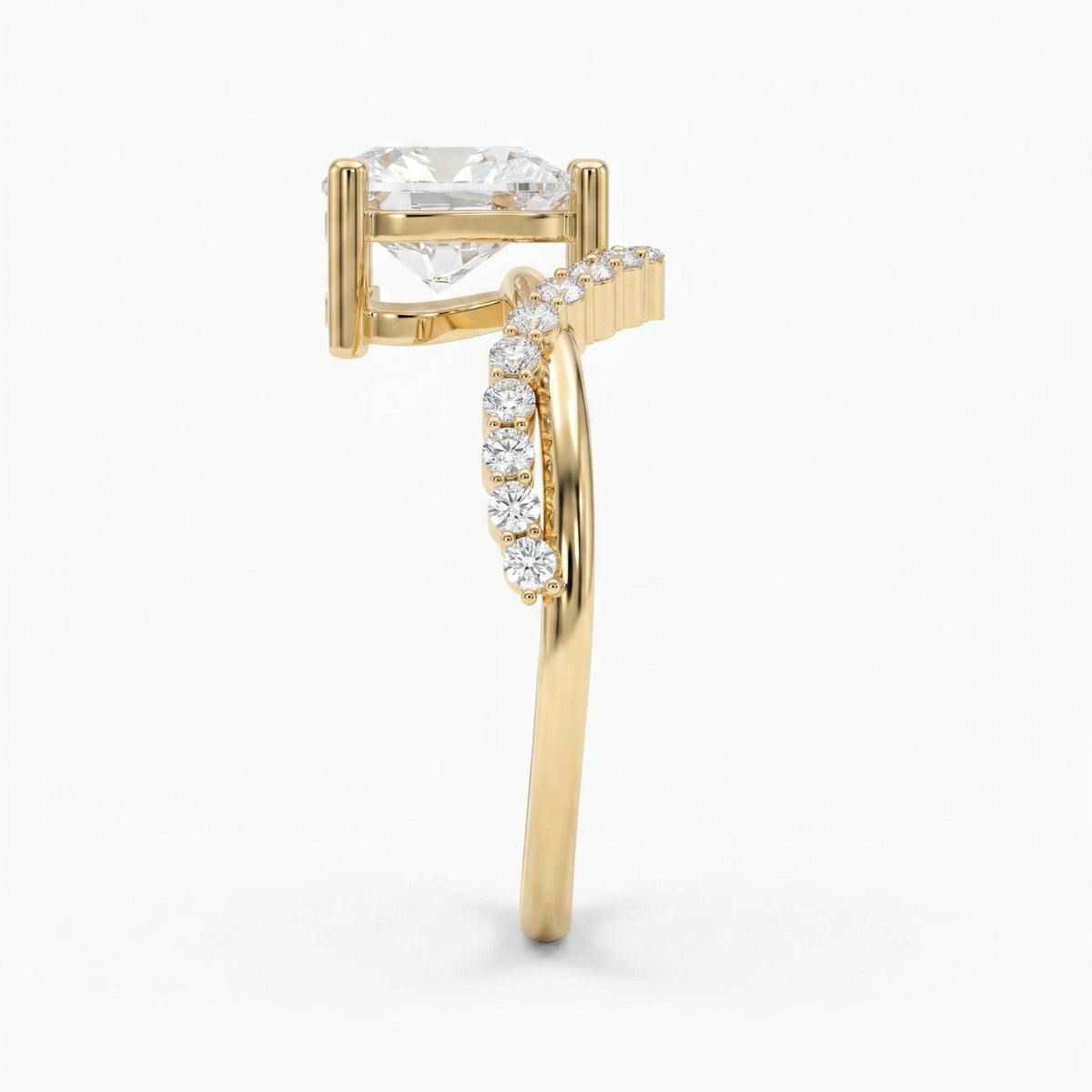 Vow point Heart Ring, view 4