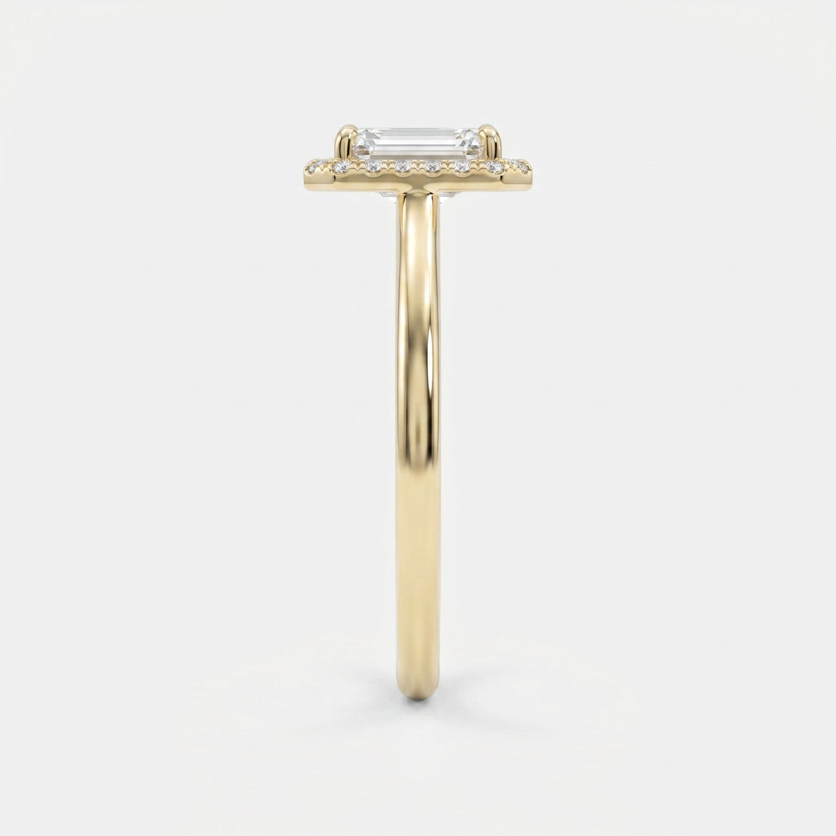 Heritage Frame Emerald Ring, view 6