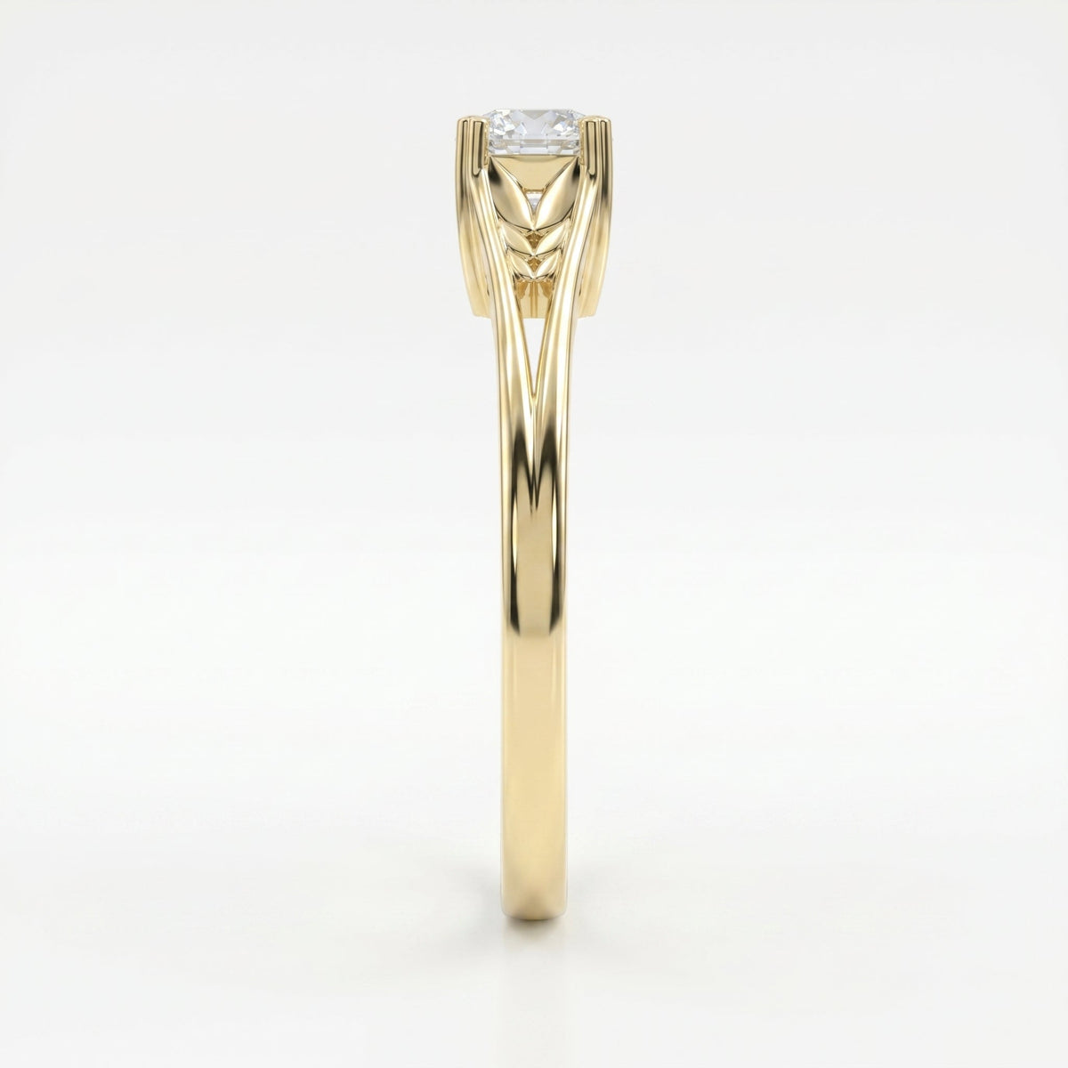 Enchanted Solitaire Design Vintage Ring, view 4