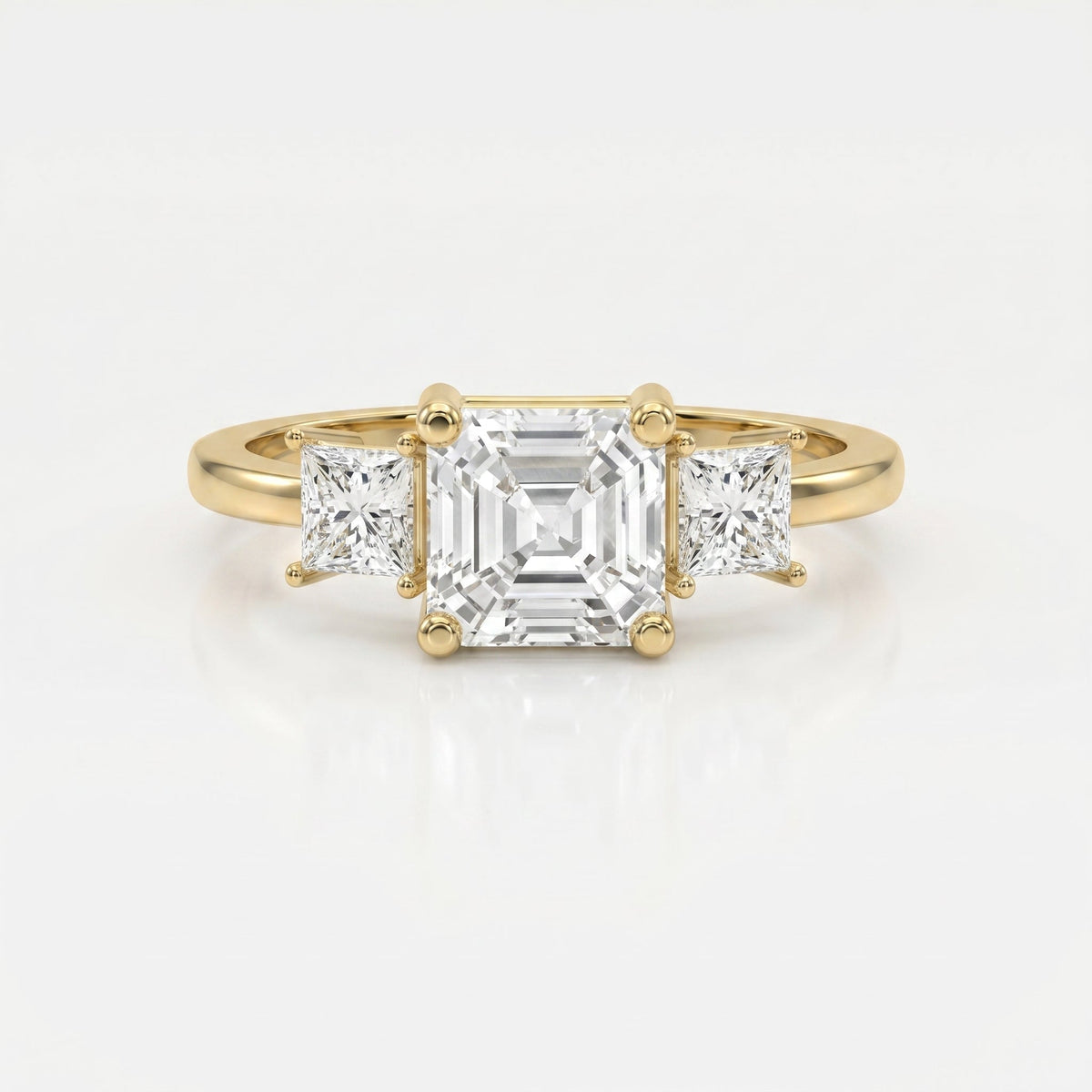 The Heirloom Trinity Ascher Ring, view 1