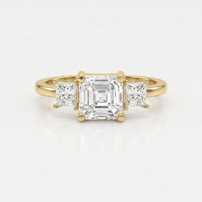 The Heirloom Trinity Ascher Ring, view 1