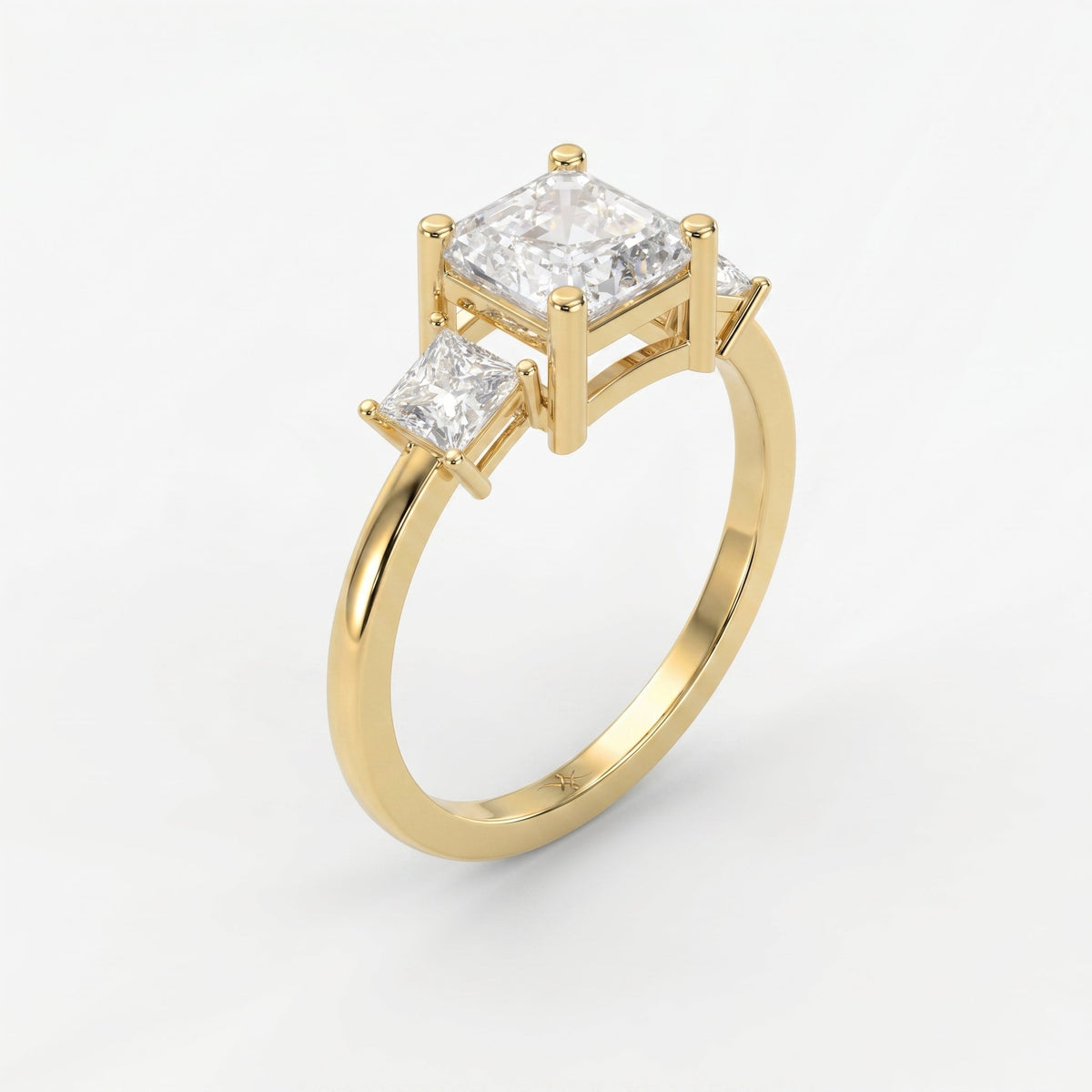 The Heirloom Trinity Ascher Ring, view 3