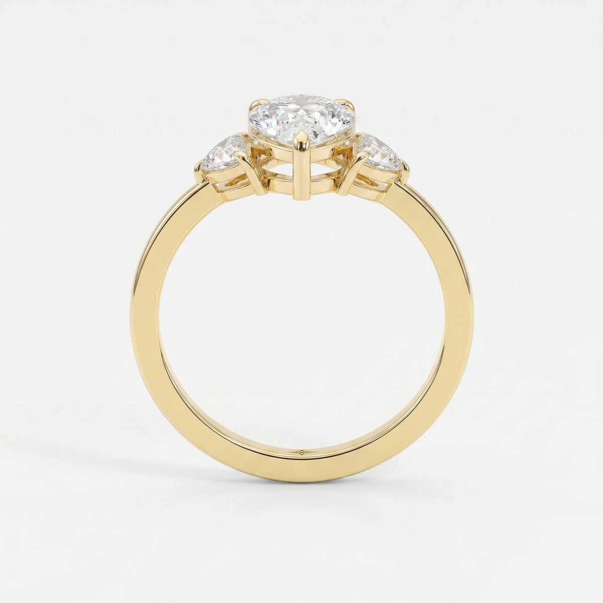 Everlasting Tear Pear Ring, view 5