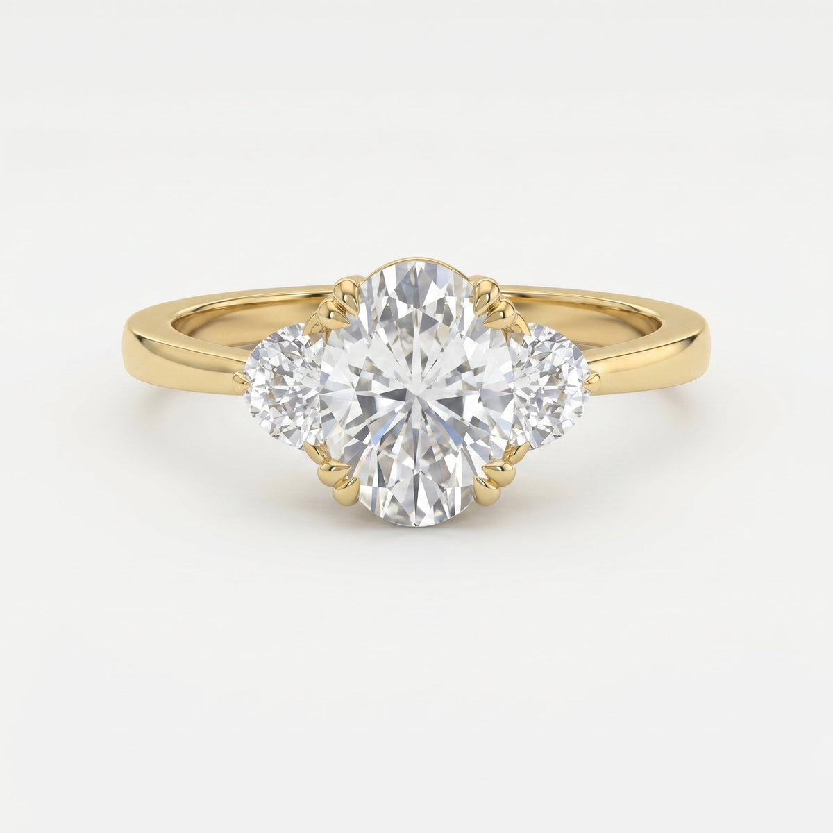 Serene Horizon Oval Ring, view 1