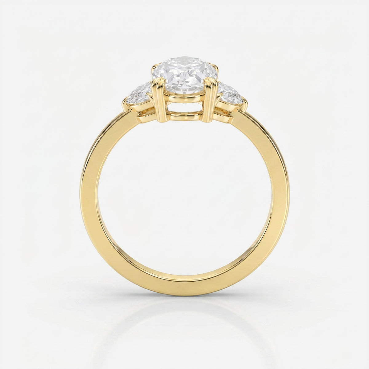 Serene Horizon Oval Ring, view 7
