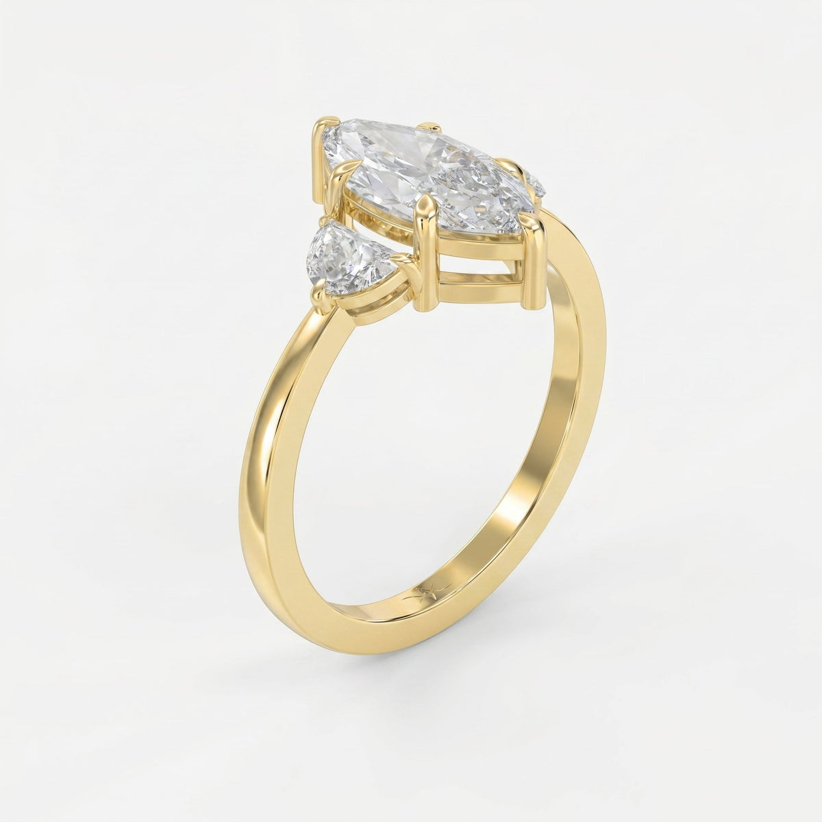 Noble Élan Marquise Ring, view 5