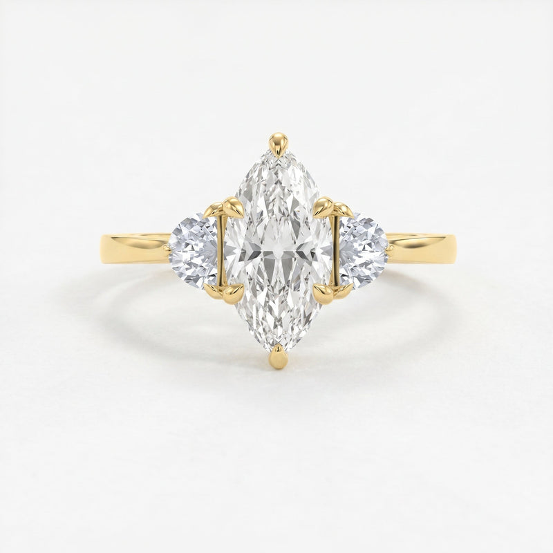 Noble Élan Marquise Ring, view 1