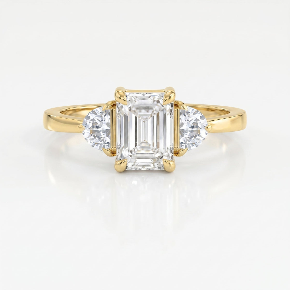 Legacy Line Emerald Ring, view 1