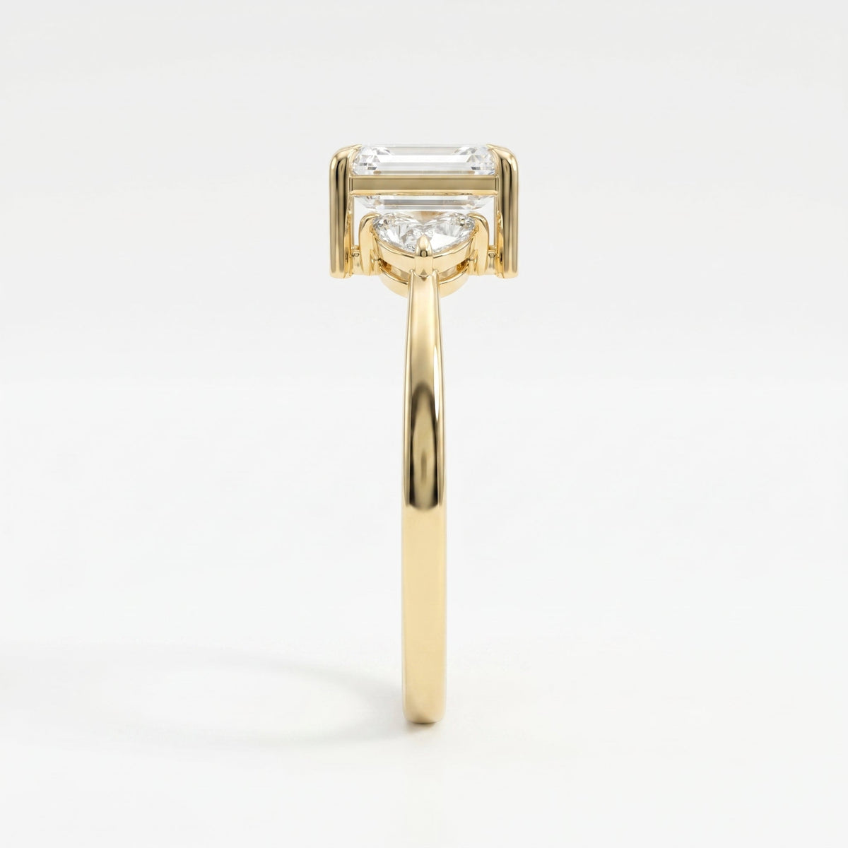 Legacy Line Emerald Ring, view 6