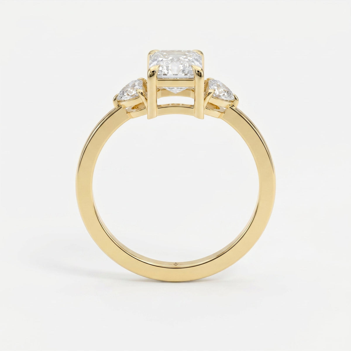 Legacy Line Emerald Ring, view 7