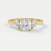 Velvet Embrace Cushion Ring, view 1