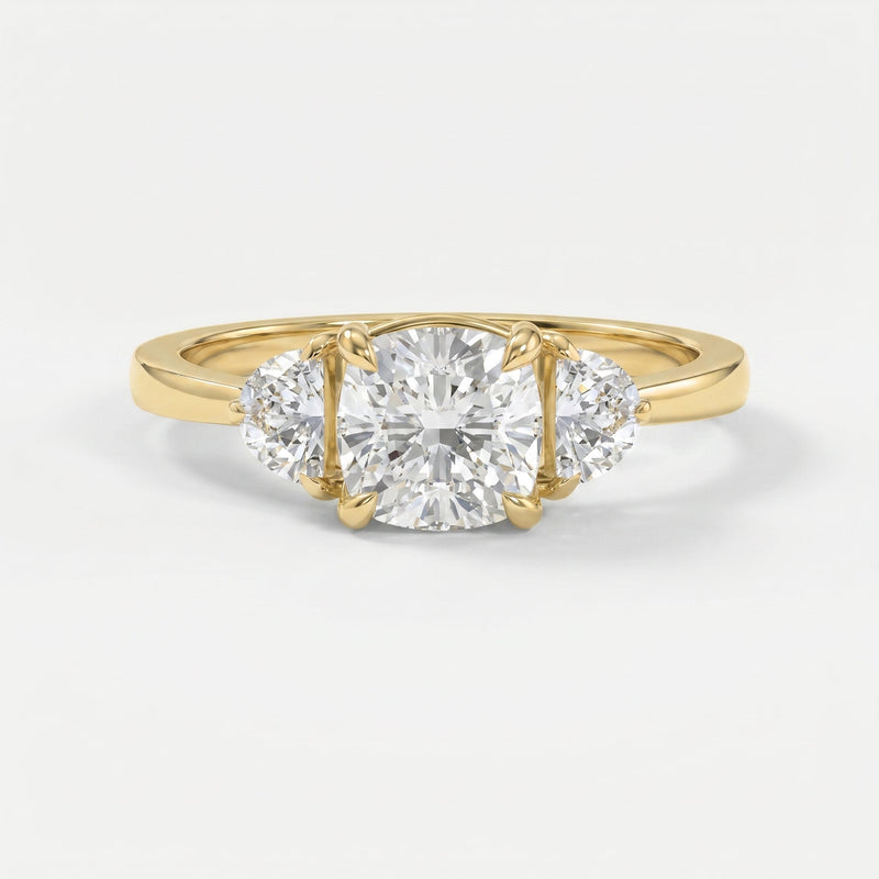 Velvet Embrace Cushion Ring, view 1
