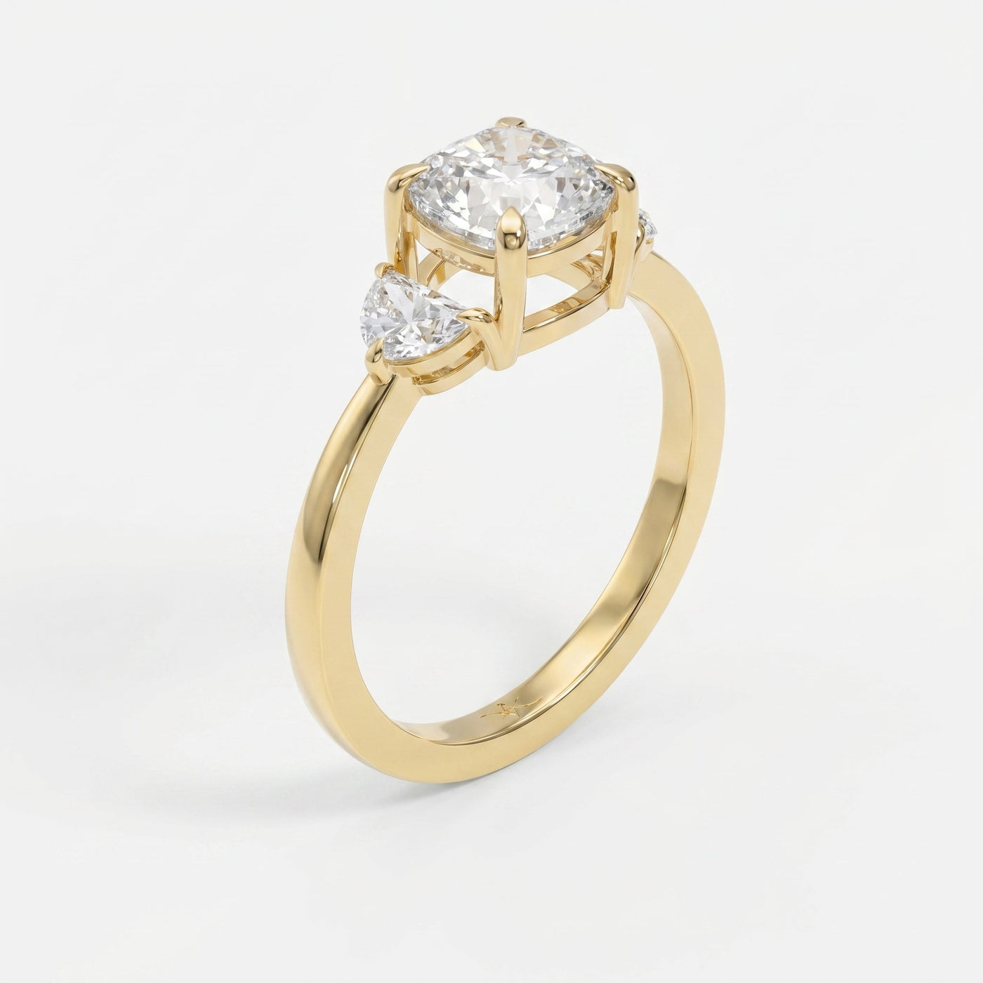 Velvet Embrace Cushion Ring, view 3