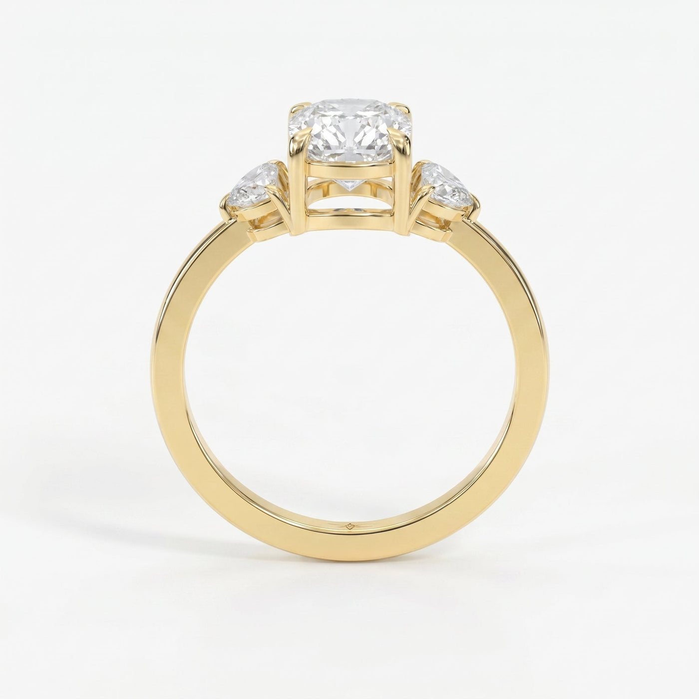 Velvet Embrace Cushion Ring, view 5