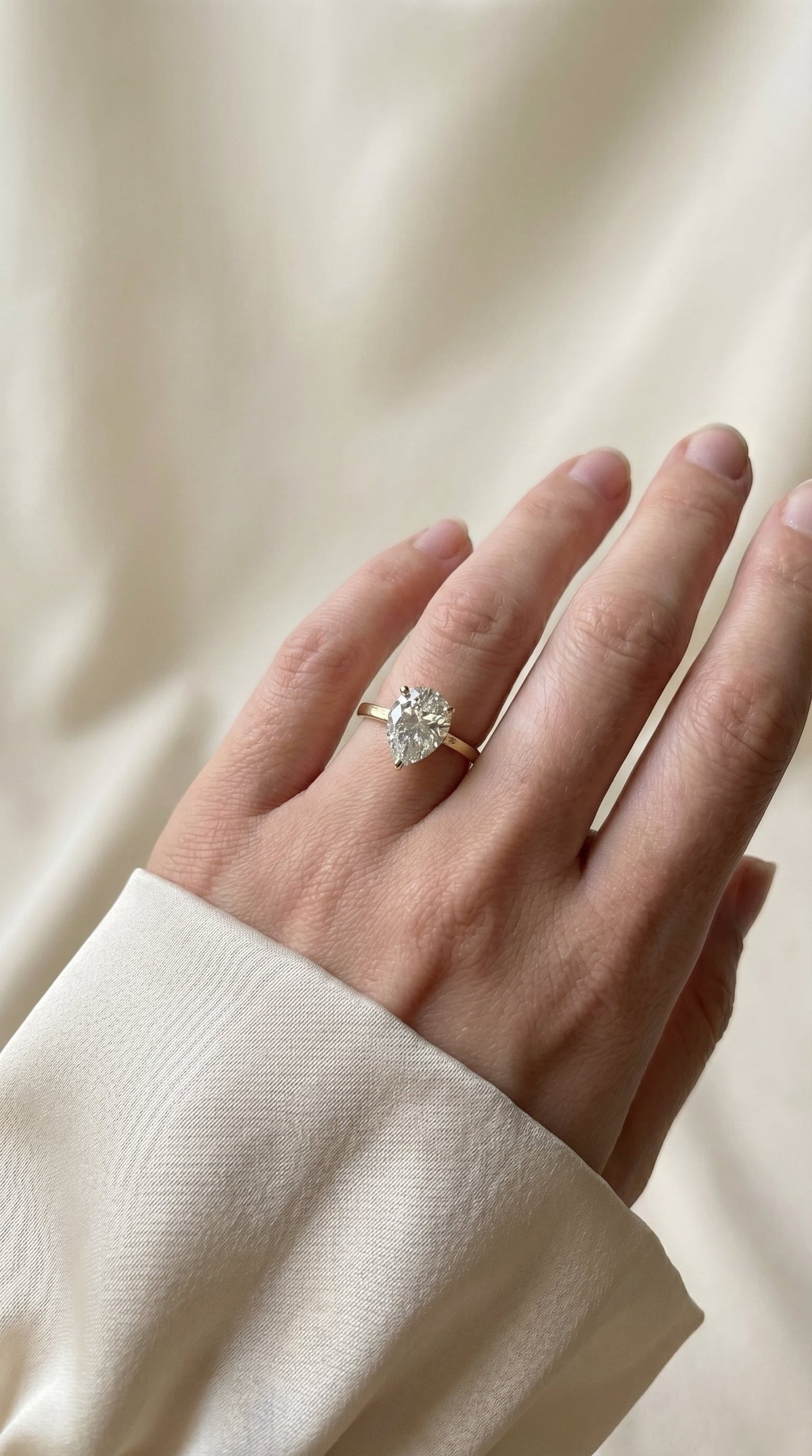 Softline Pear Ring, view 2