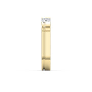 Square Ring for Men Masculine Brilliance diamond Band ( 0.40 -0.50 ct.), view 4