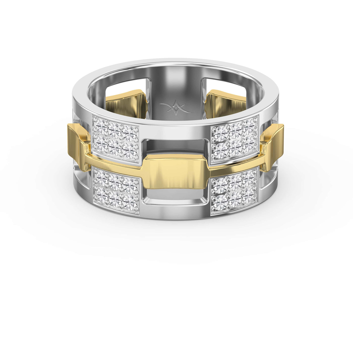 Bold Men’s Wedding Diamond Band ( 1.50 Ct. ), view 6