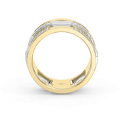 Bold Men’s Wedding Diamond Band ( 1.50 Ct. ), view 5